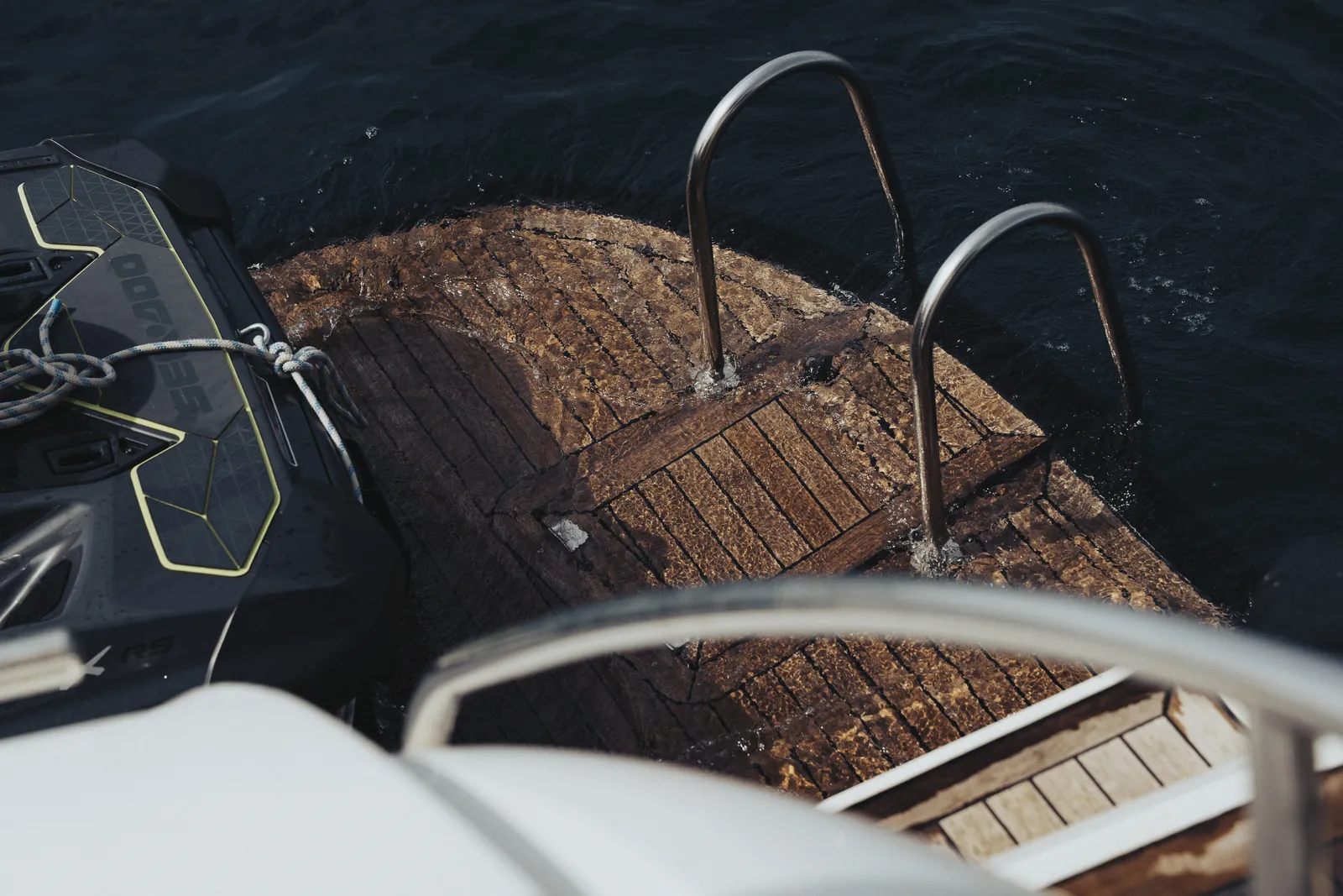 MANSOOR bathing platform and Sea-Doo